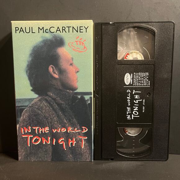 Paul McCartney In the World Tonight VHS 1997 Rhino Home Video Documentary Beatle - Picture 5 of 6